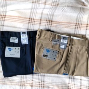 (Bundle of 2 NWT) HAGGAR Cool 18®, Pleated Front, Dress Pants Size 32X32